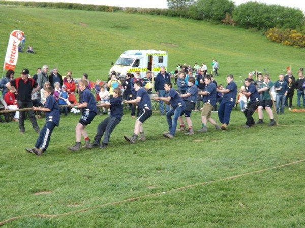 Trecastle YFC Rally 2013 - Tug of War