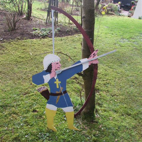 The Battle of Agincourt 600 Trecastle Archers 2015